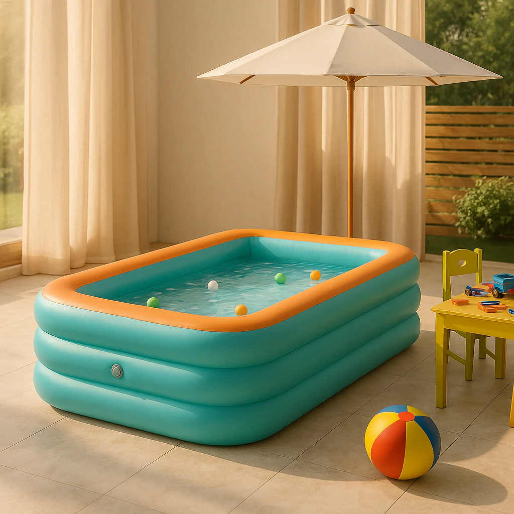 Großer aufblasbarer Familienpool – Robuster aufblasbarer Gartenpool für Sommerspaß - Image 2