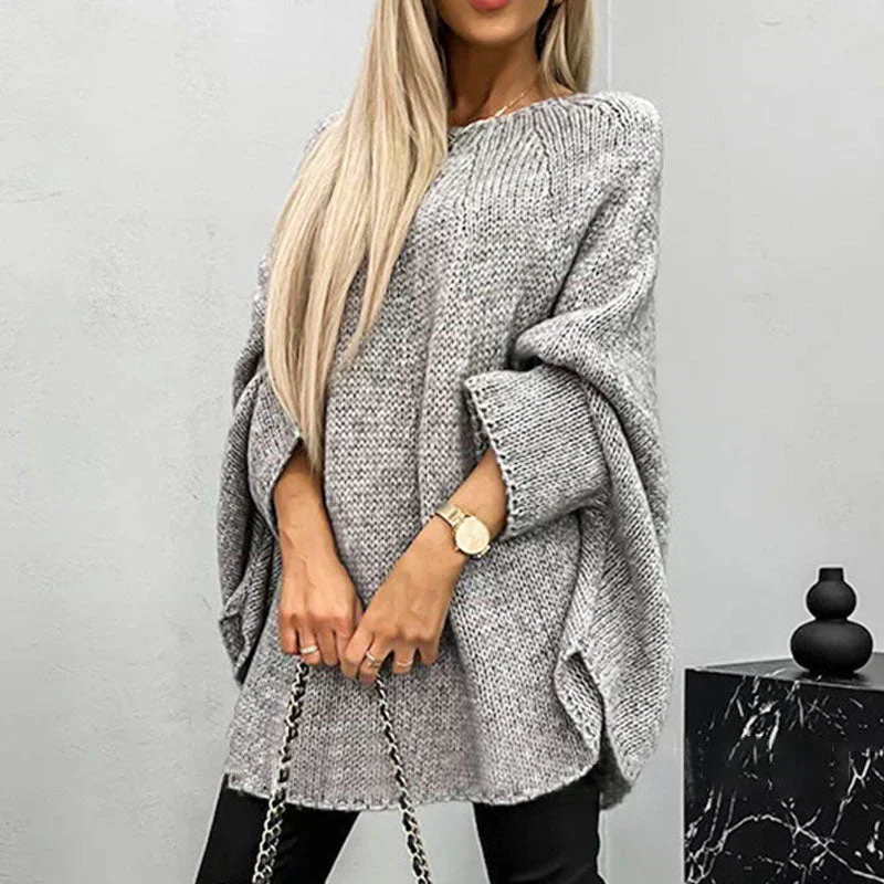 Grobstrickpullover Damen | Langer Ärmel Mit Bootsausschnitt - Image 10