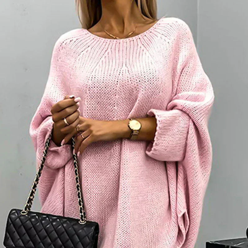 Grobstrickpullover Damen | Langer Ärmel Mit Bootsausschnitt - Image 6