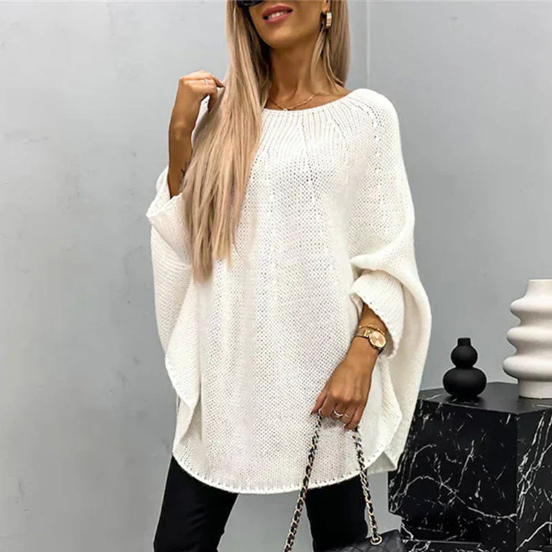 Grobstrickpullover Damen | Langer Ärmel Mit Bootsausschnitt - Image 7