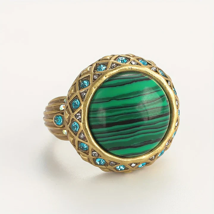 Grüner Dünenstein-Ring