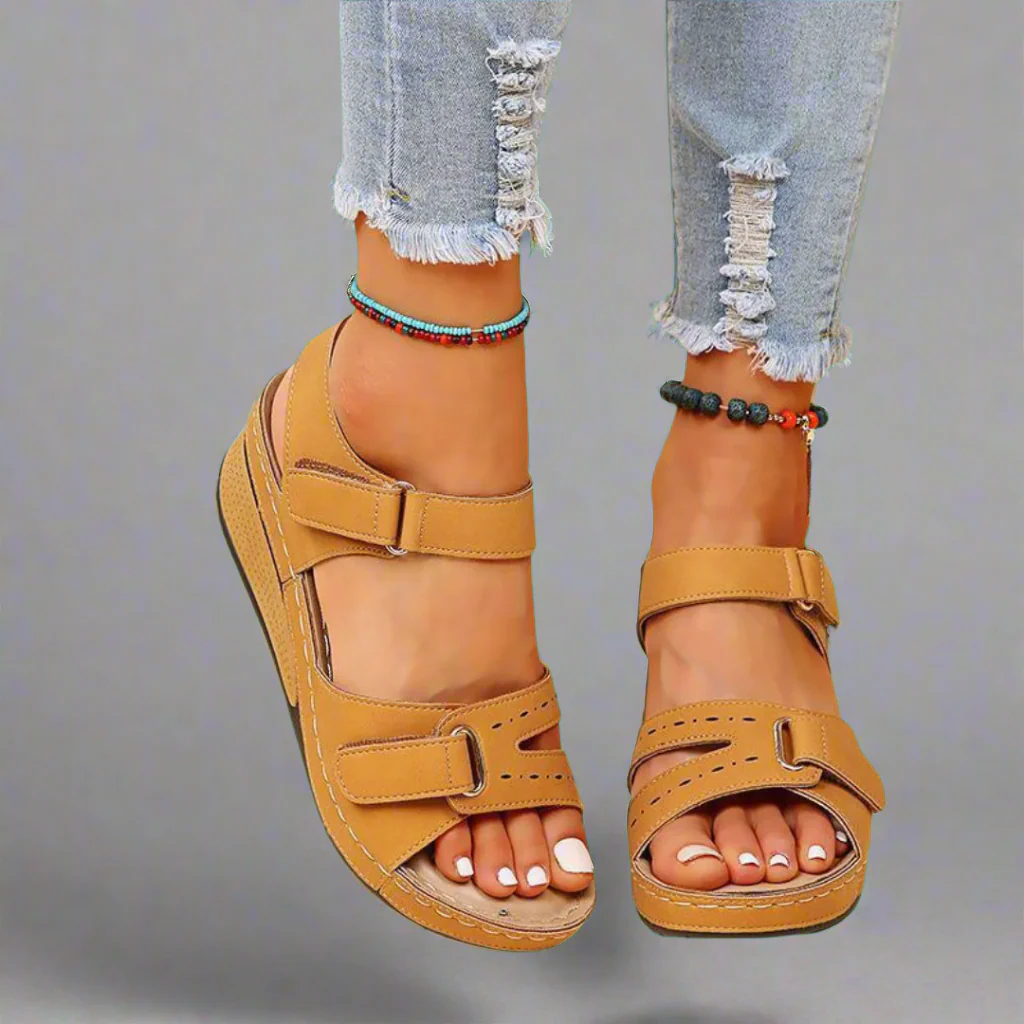Gudula | Elegante orthopädische Sandalen aus weichem Premiummaterial für schmerzfreie Sommertage - Image 3
