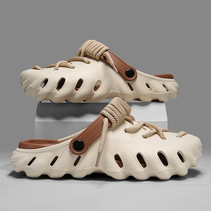 GUSTAV - CLOGS MIT DEKORATIVEN SCHNÜRSENKELN - Image 2