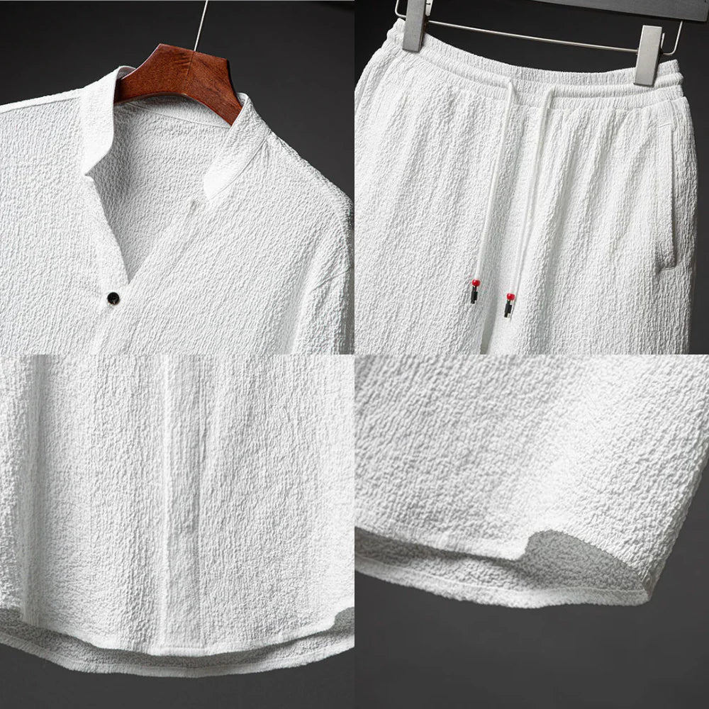 HAINES - LOCKERES HEMD UND GERADE HOSE SET - Image 2