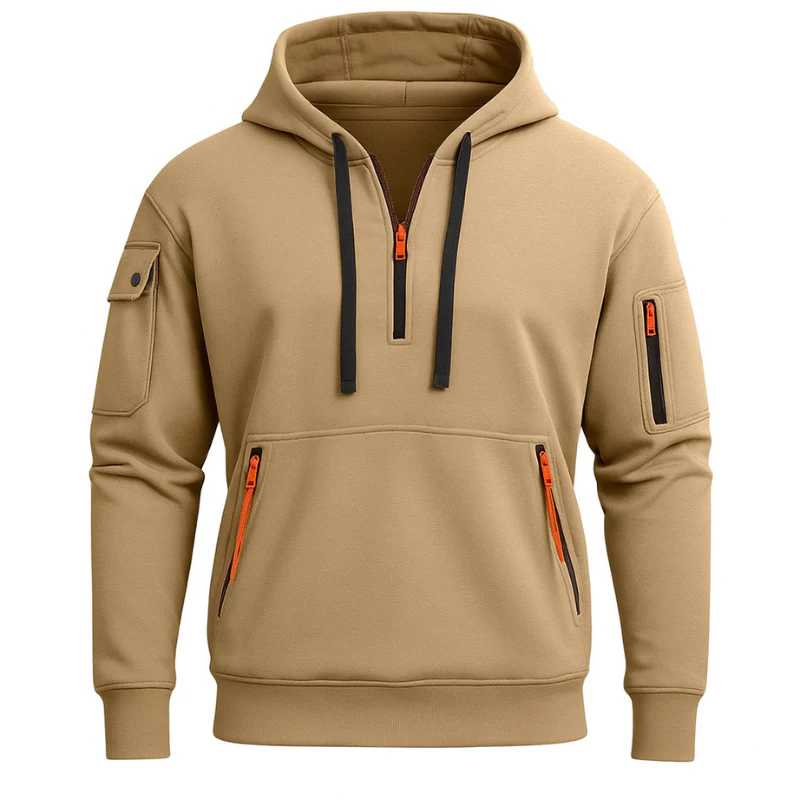 Halfzip Hoodie für Herren – entspannter und stylischer Freizeitpullover - Image 5