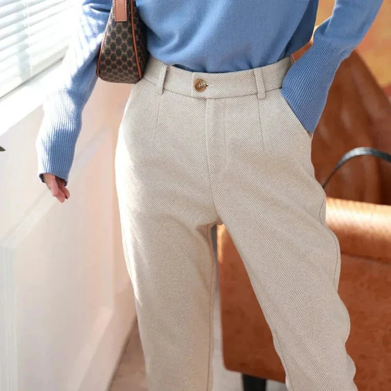 Halley Tweed-Hose mit Hoher Taille - Image 7