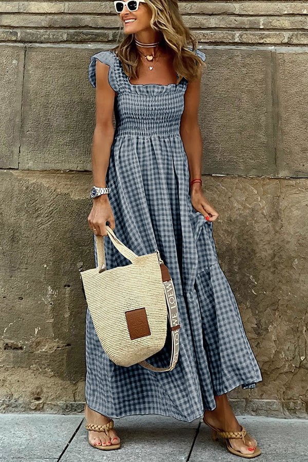 Hallie - Gestreiftes Maxikleid für Frauen - Image 4
