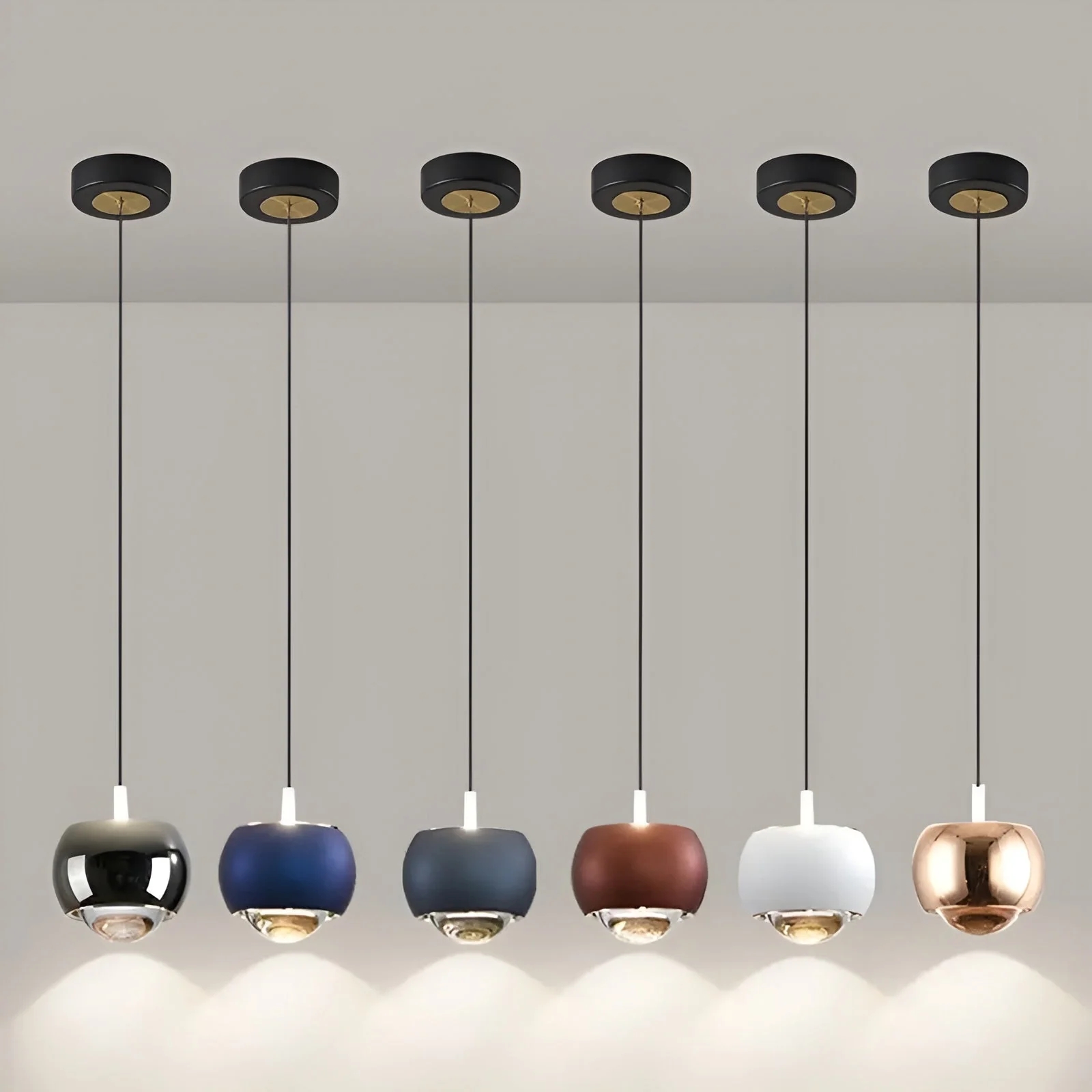 HaloForm – Minimalistische Pendelleuchte mit LED-Licht und elegantem kreisförmigem Design - Image 4