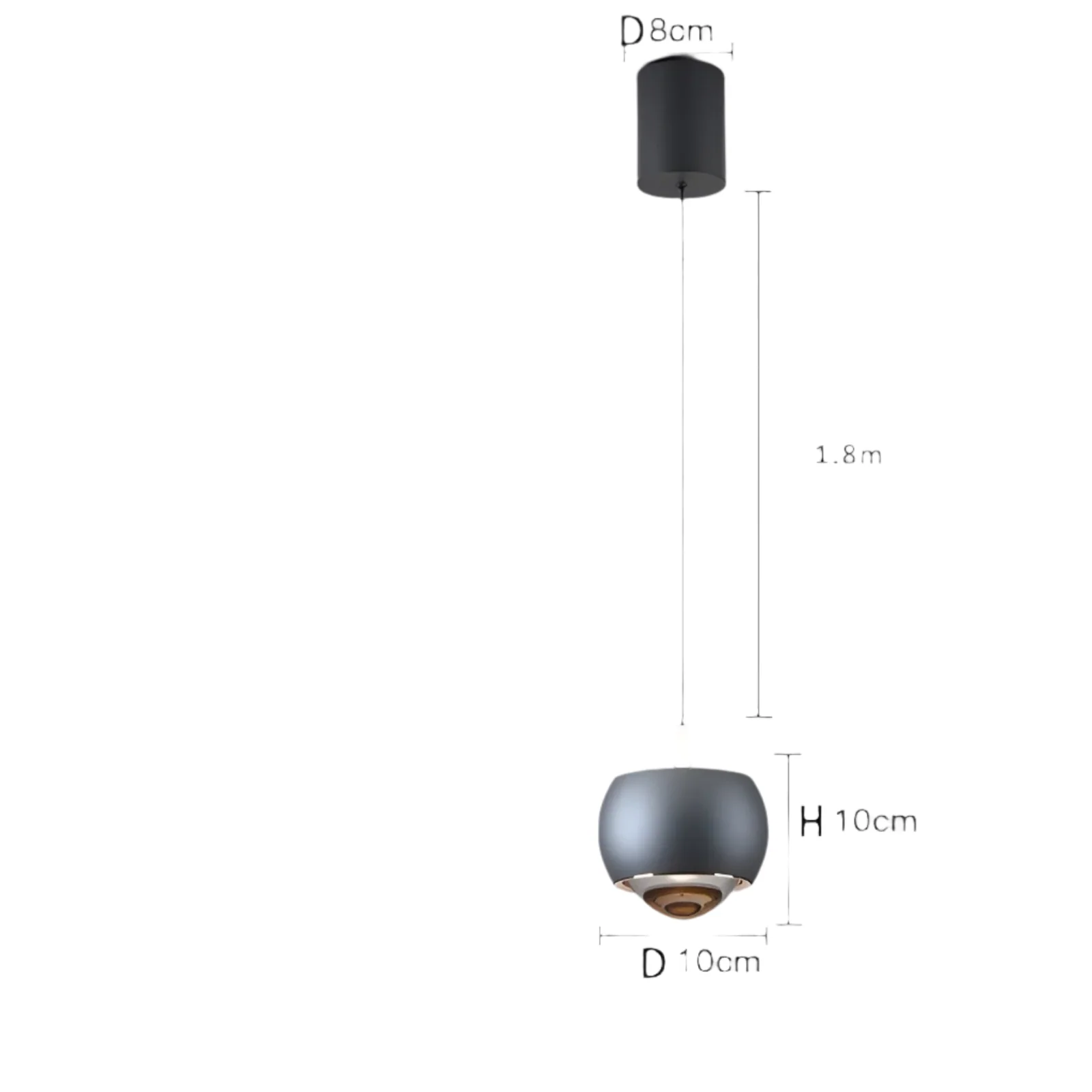 HaloForm – Minimalistische Pendelleuchte mit LED-Licht und elegantem kreisförmigem Design - Image 6