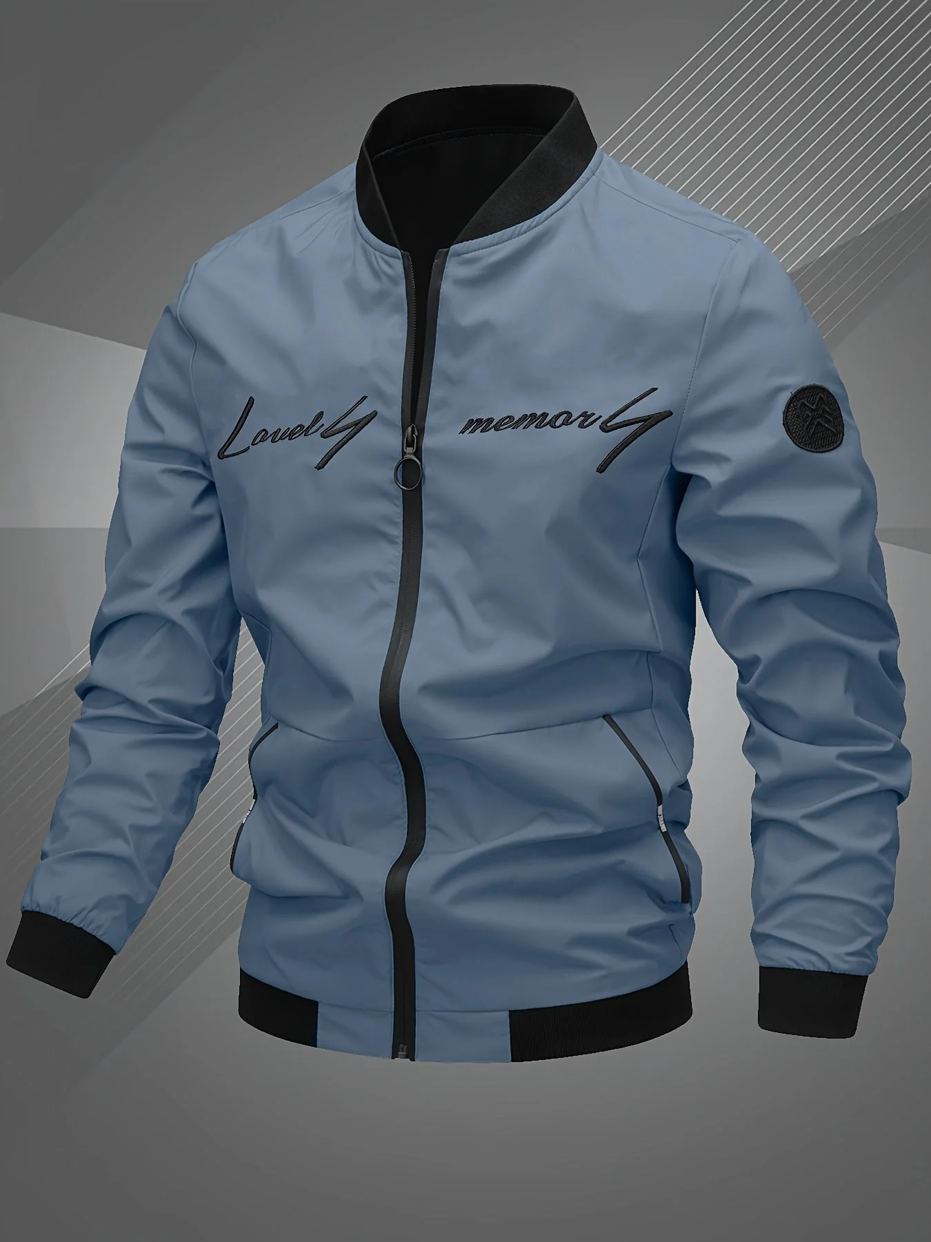 Hammond – Lässige Bomberjacke Mit Langen Ärmeln - Image 10
