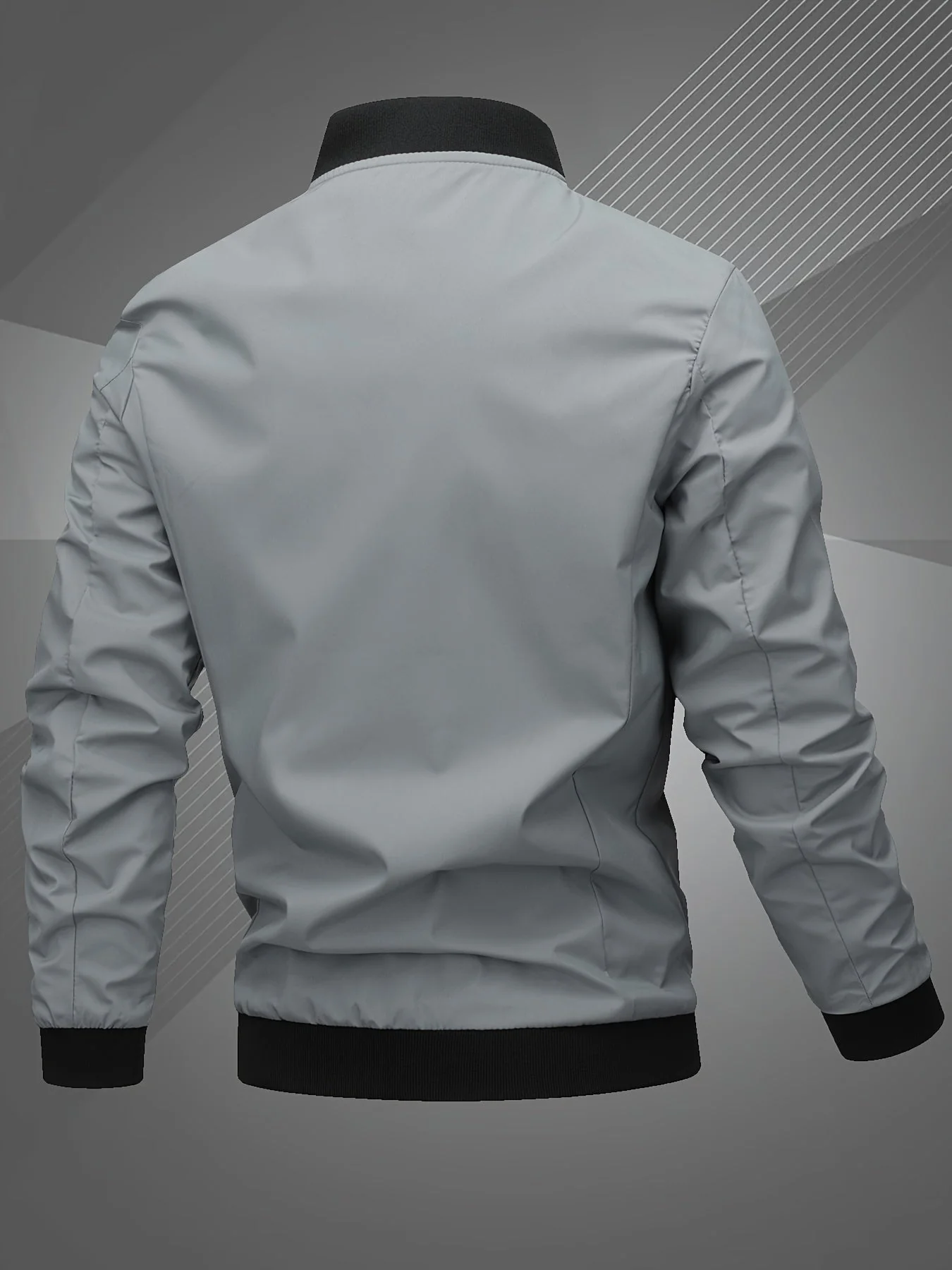 Hammond – Lässige Bomberjacke Mit Langen Ärmeln - Image 11