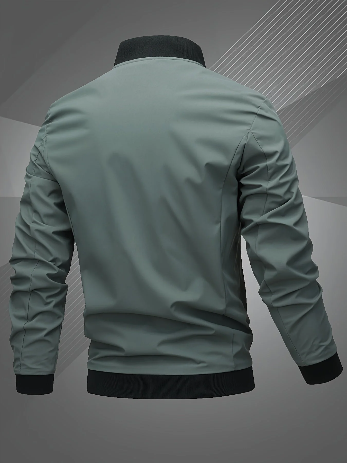 Hammond – Lässige Bomberjacke Mit Langen Ärmeln - Image 12