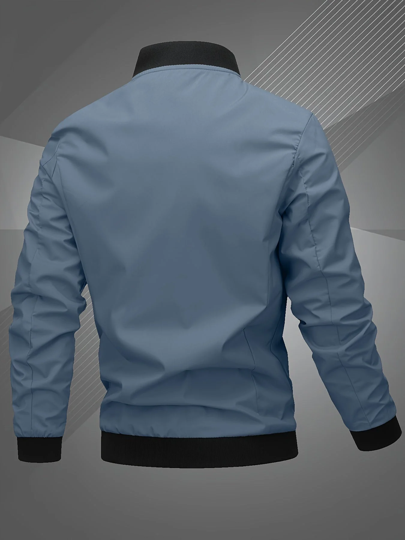 Hammond – Lässige Bomberjacke Mit Langen Ärmeln - Image 7