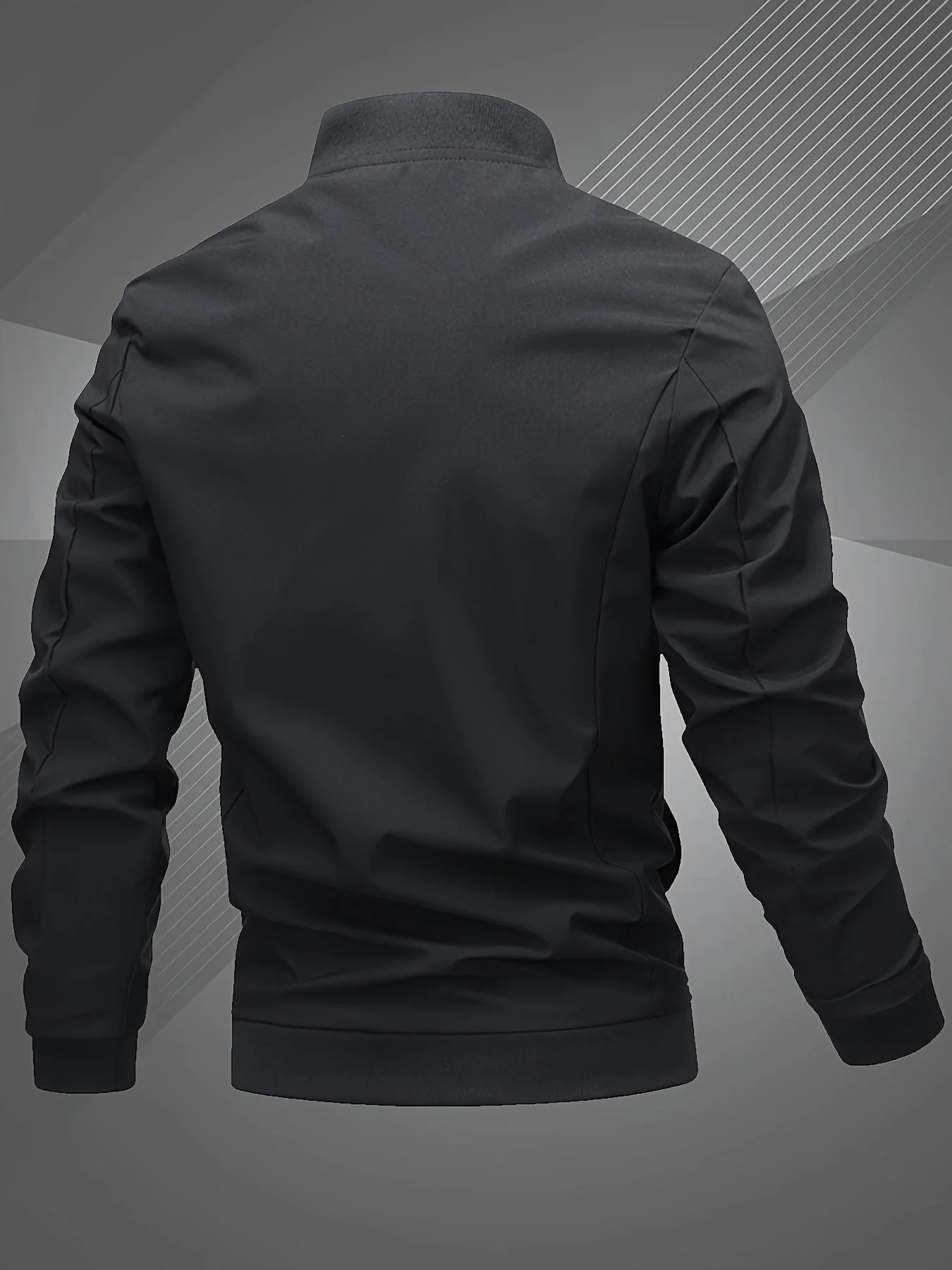 Hammond – Lässige Bomberjacke Mit Langen Ärmeln - Image 9