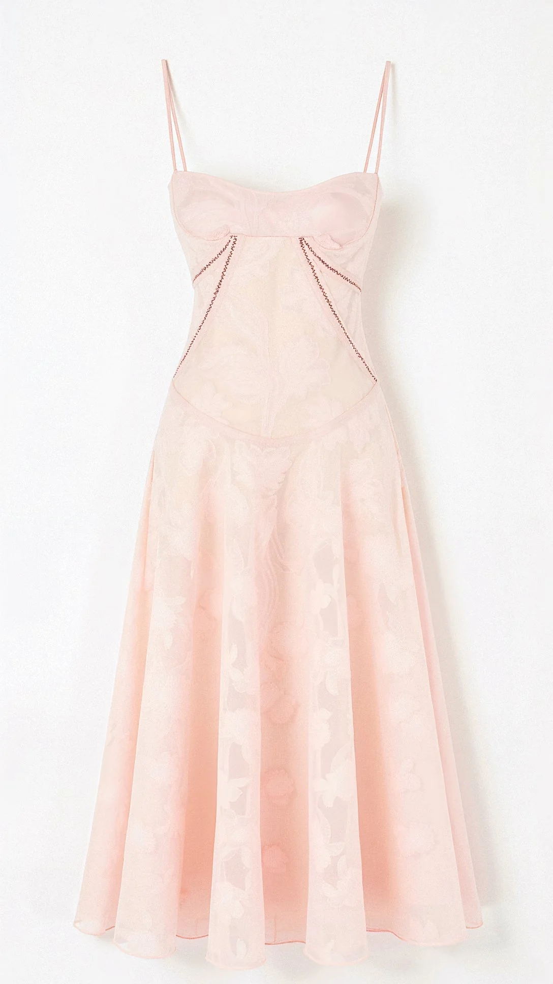 Hannah Floral Transparentes Maxikleid - Image 10