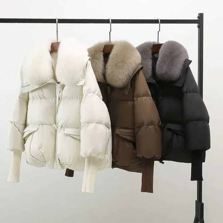 HANNAH | Luxuriöse Winterjacke mit Pelzkragen - Image 2