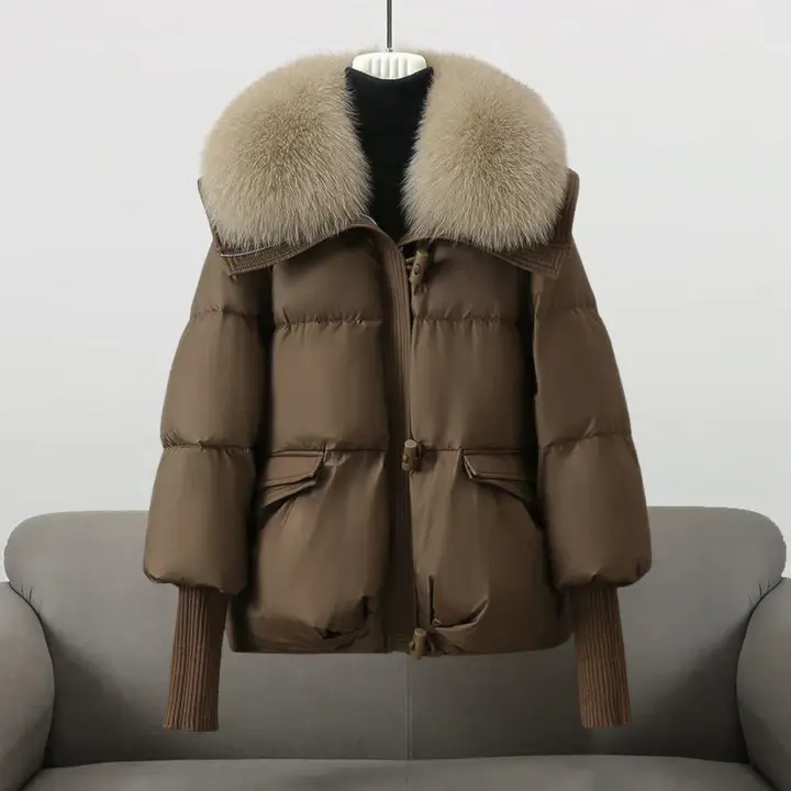 HANNAH | Luxuriöse Winterjacke mit Pelzkragen - Image 5