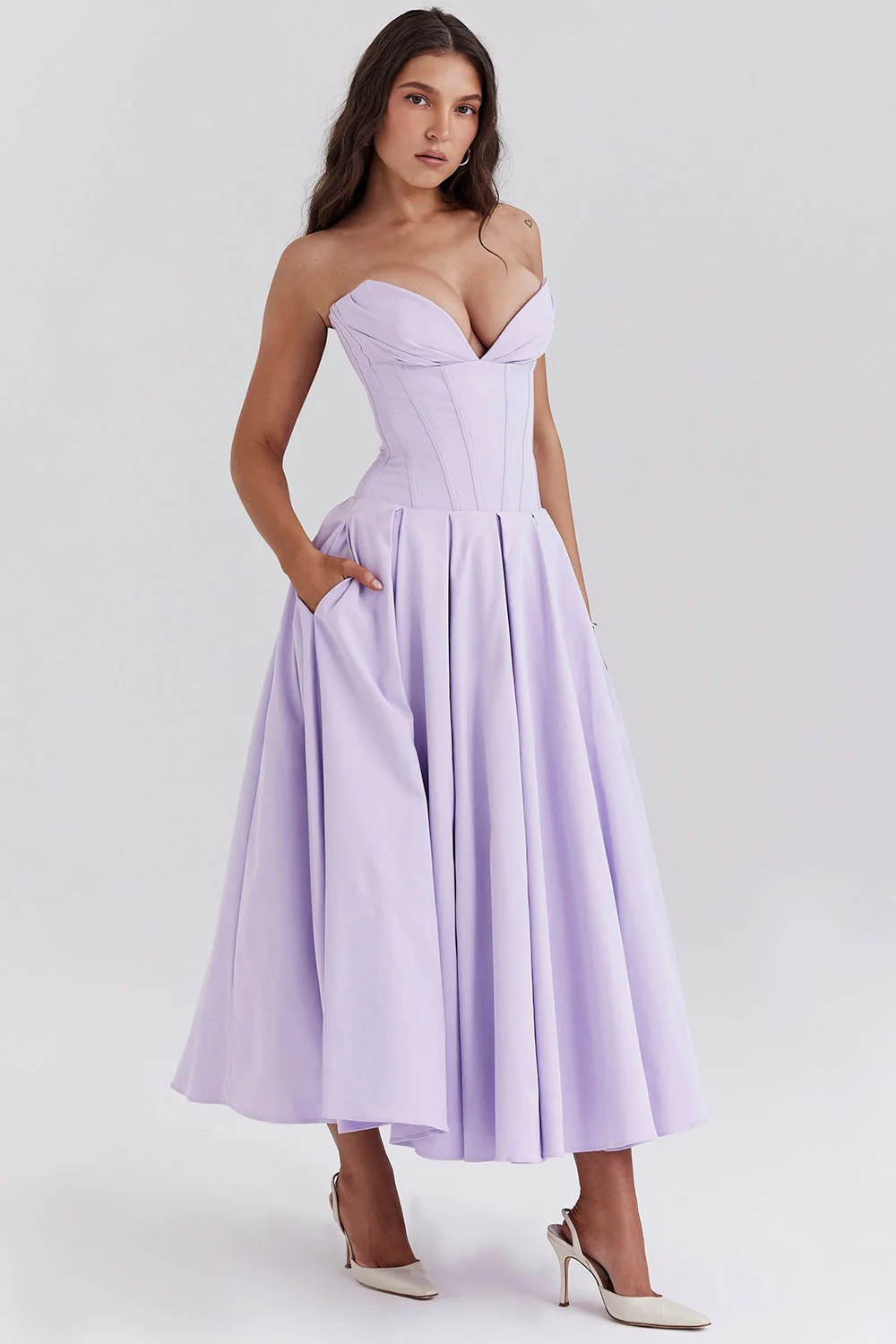 Hanne | Elegantes Midi-Kleid - Image 13