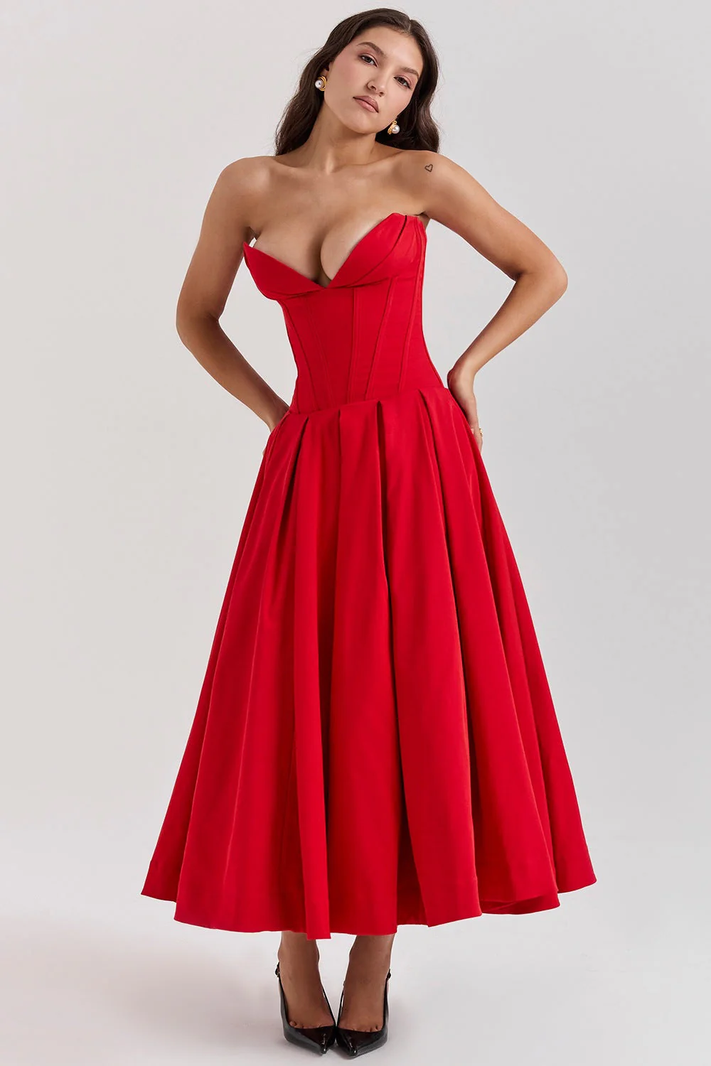 Hanne | Elegantes Midi-Kleid - Image 19