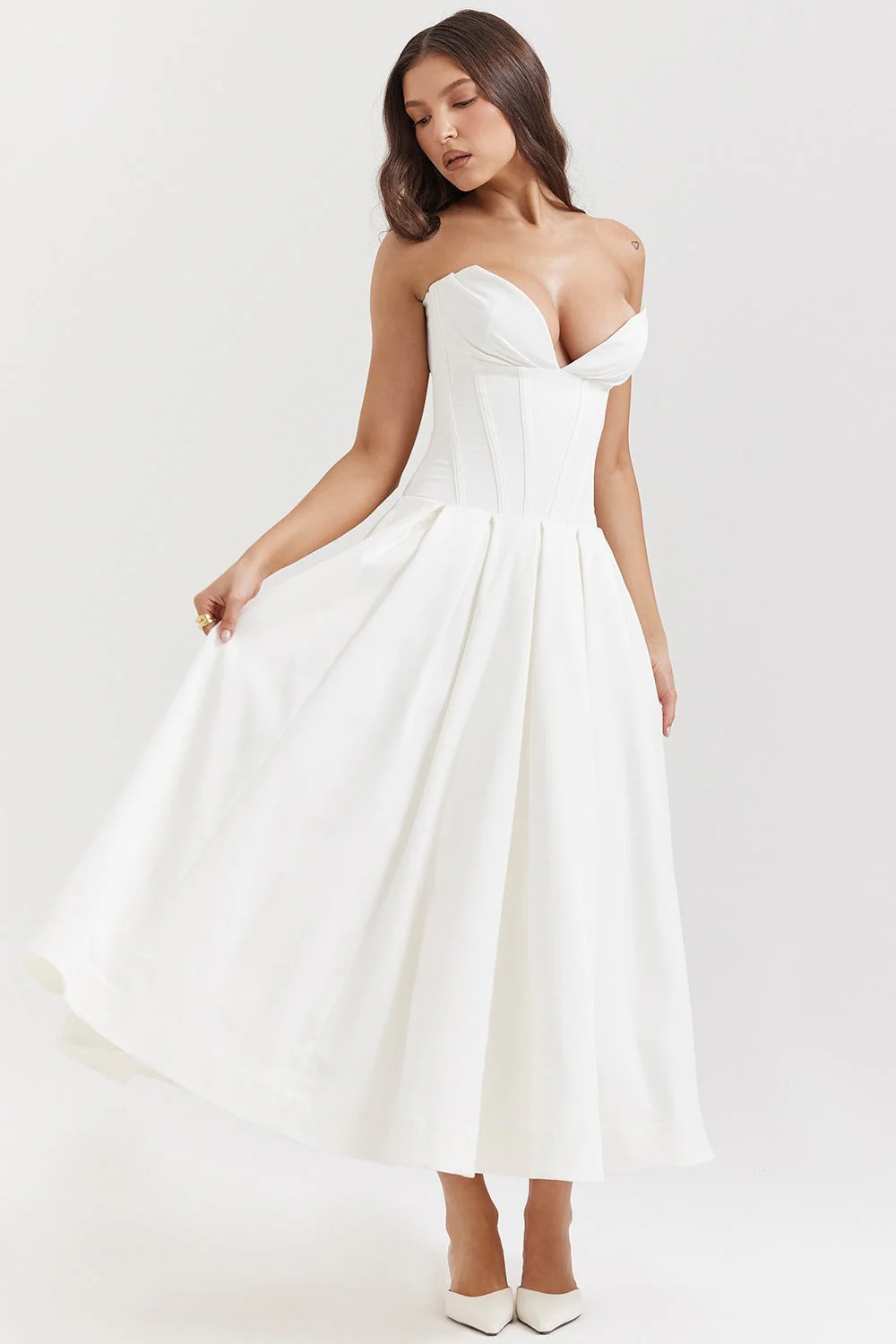 Hanne | Elegantes Midi-Kleid - Image 34