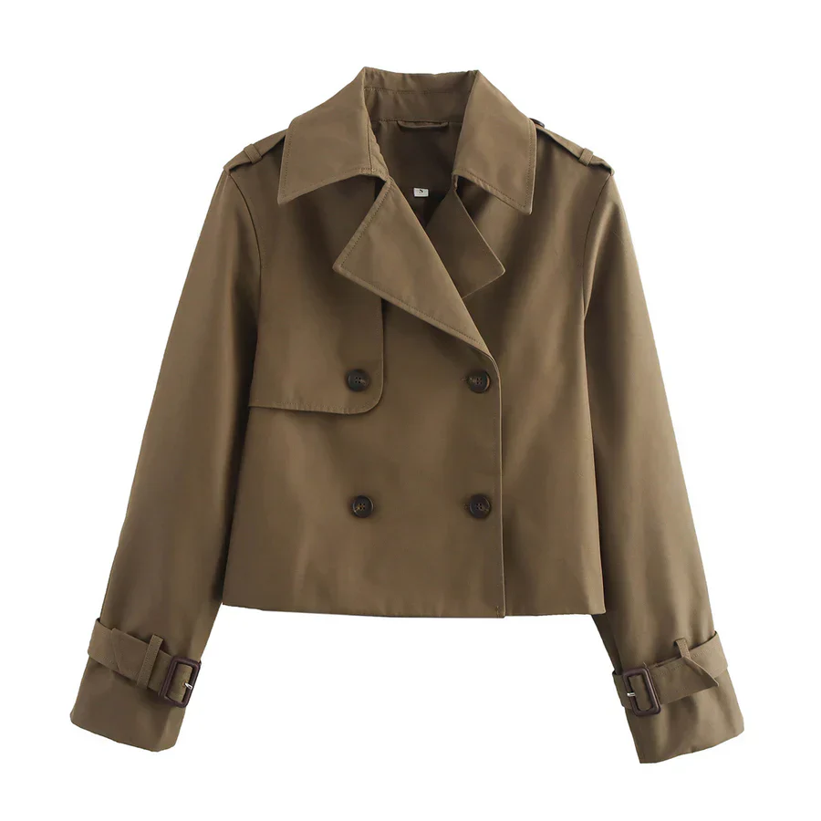 HANNELORE - KURZE TRENCH JACKE - Image 11