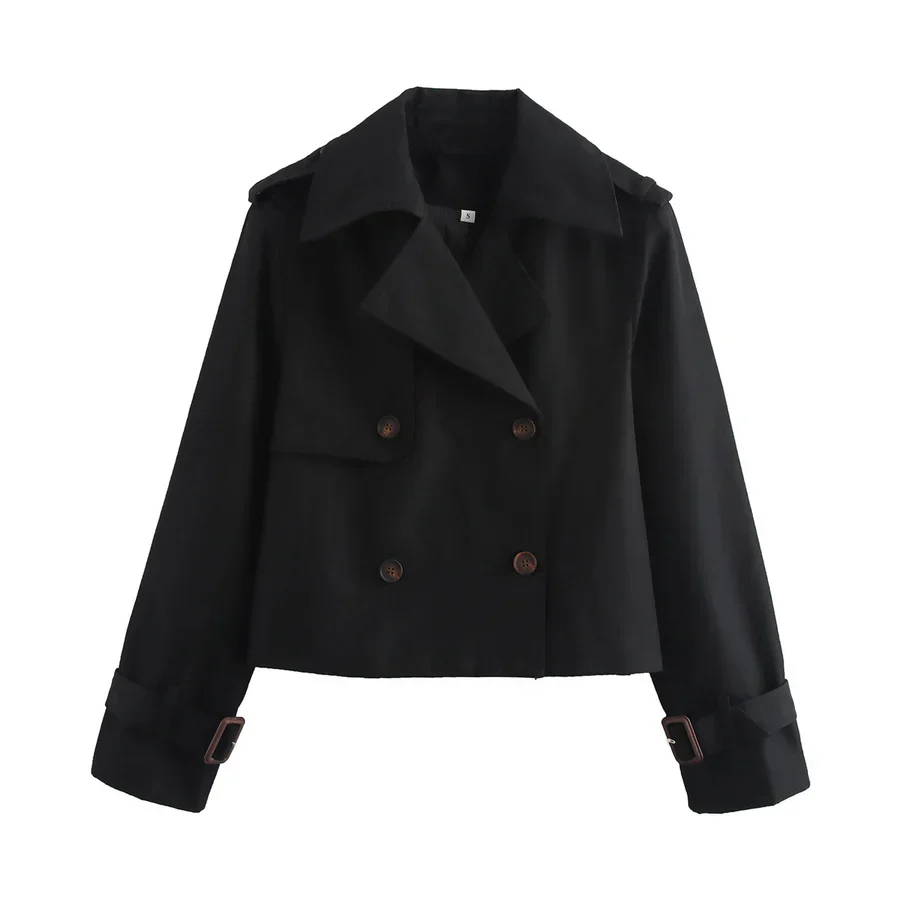 HANNELORE - KURZE TRENCH JACKE - Image 12