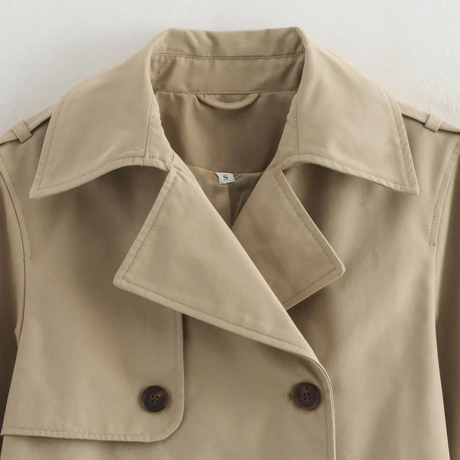 HANNELORE - KURZE TRENCH JACKE - Image 3