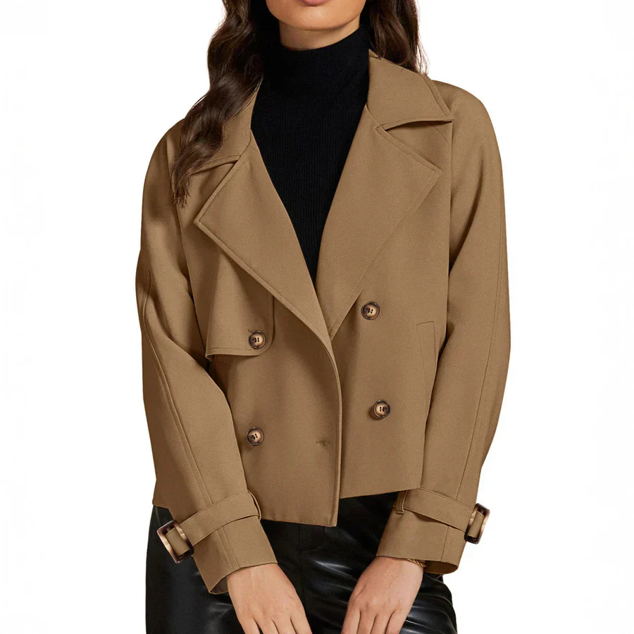 HANNELORE - KURZE TRENCH JACKE - Image 5