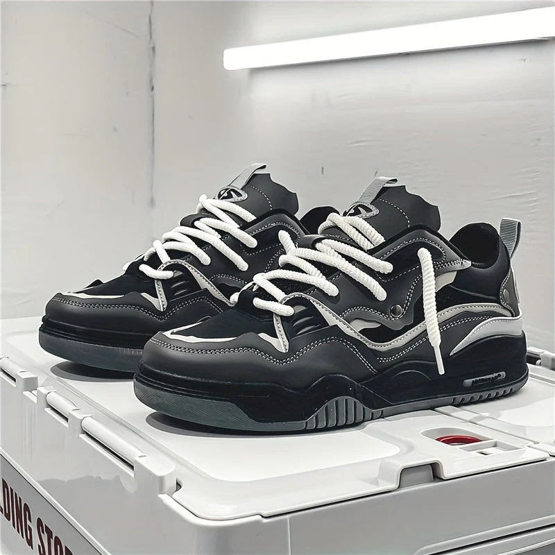 Hanz - Lässige Turnschuhe mit geometrischem Muster