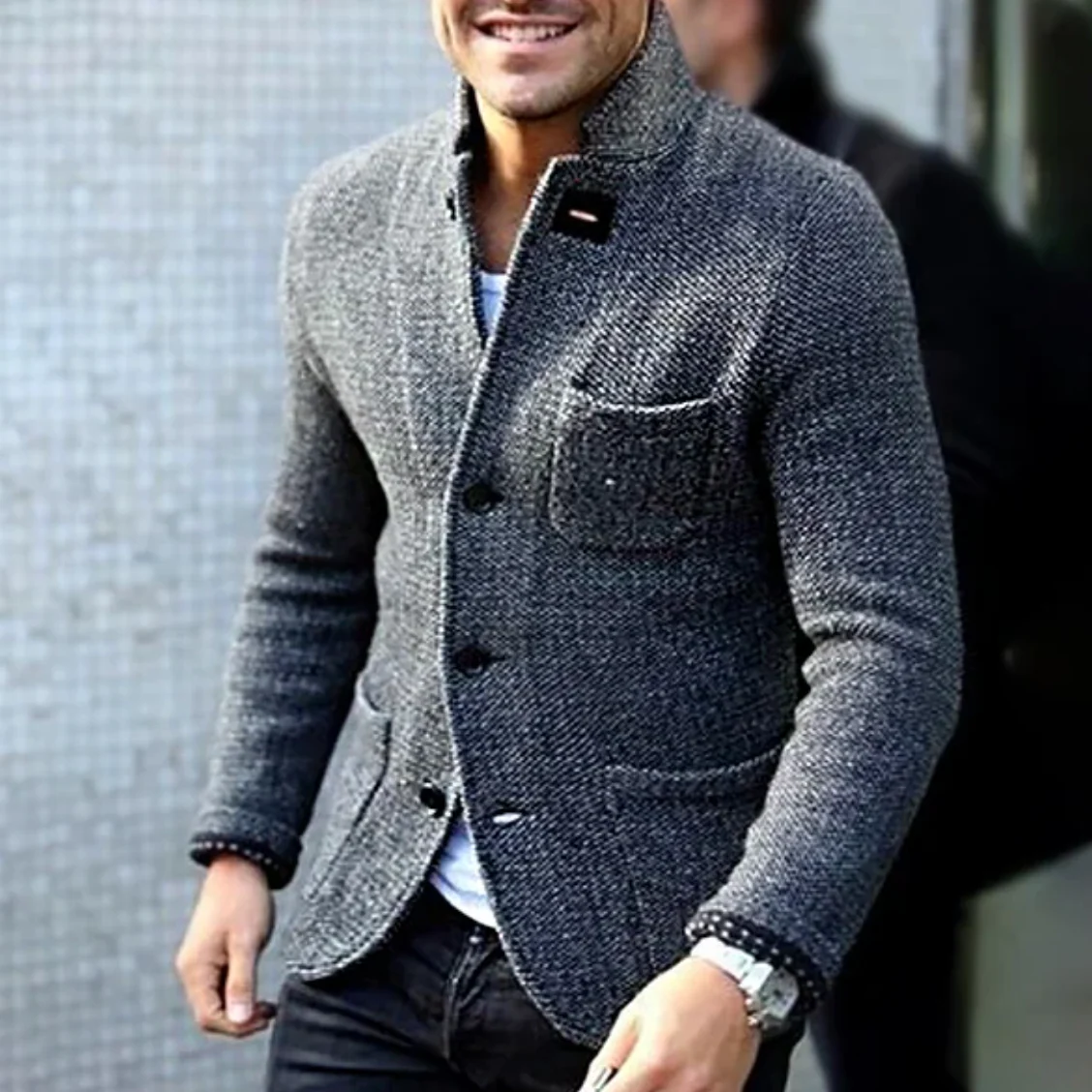 Haraldus | Eleganter Isolierter Herren Strickjacke - Image 2
