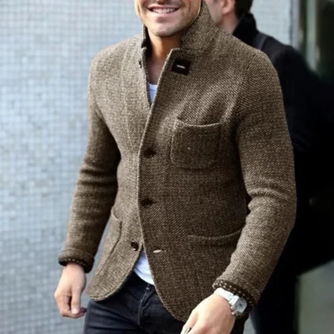 Haraldus | Eleganter Isolierter Herren Strickjacke - Image 4