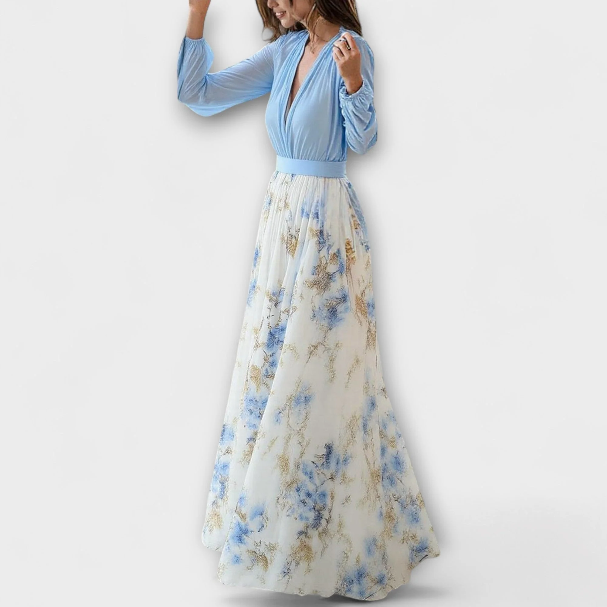 Harper Floral Maxi Dress - Image 2