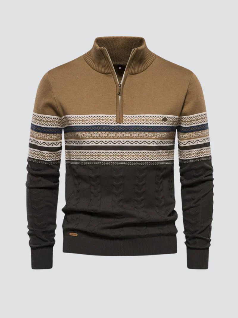 Harrison - pullover mit reißverschluss - Image 2