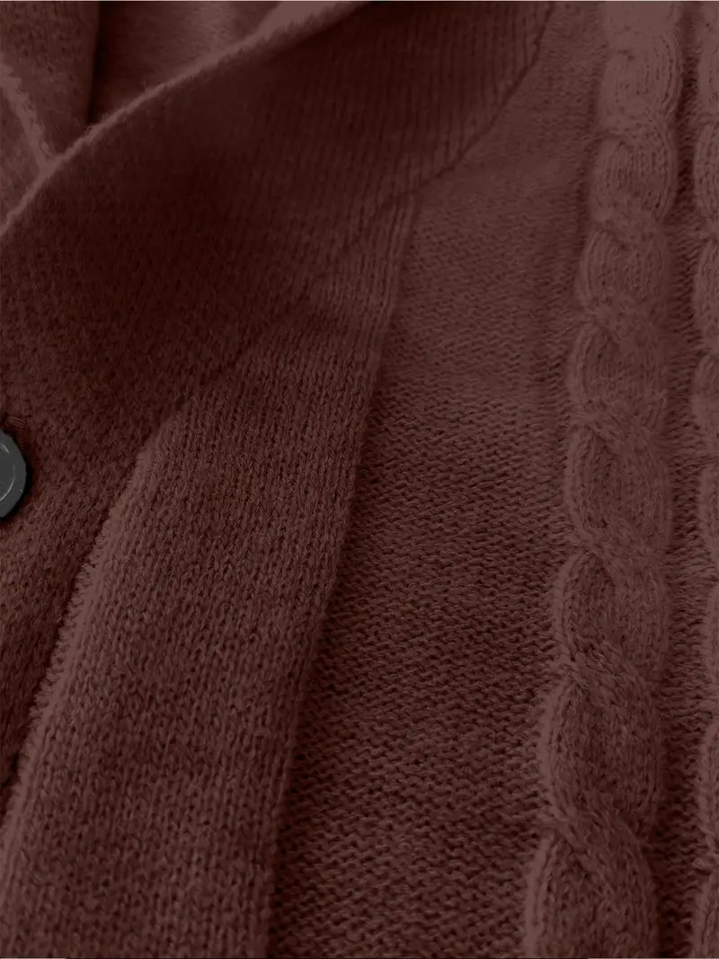 Hatem - Lässiger Strickcardigan Mit Langen Ärmeln - Image 5