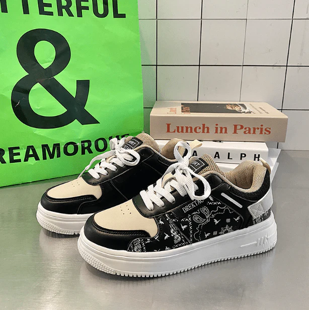 Heidi Bedruckte Plateau-Sneakers - Image 4