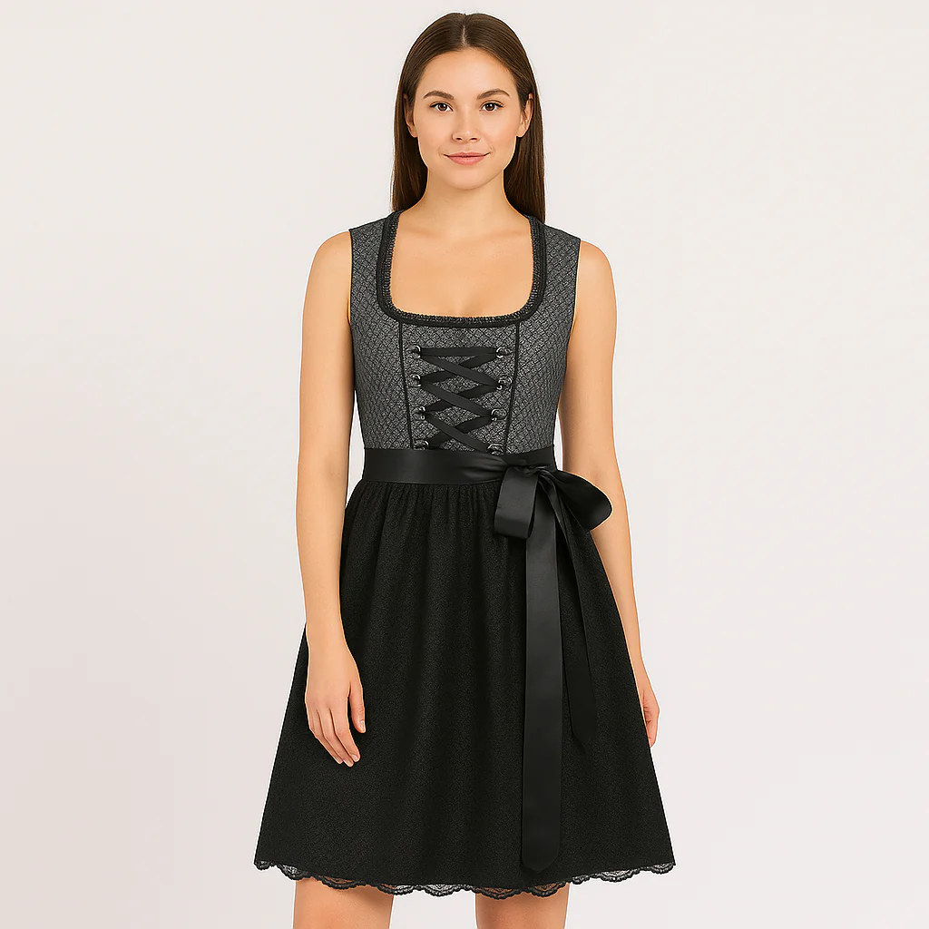 Heidi Dirndl Damen – Modernes Kleid für Oktoberfest - Image 4