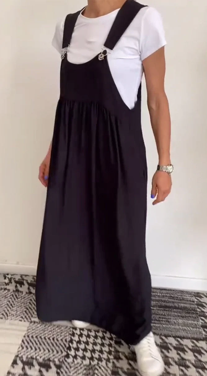 HELGA - KASUAL-KLEID MIT TRÄGERN - Image 2