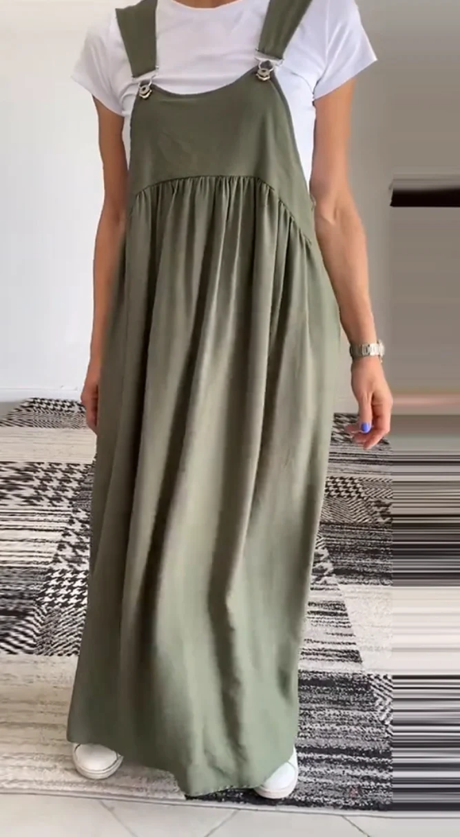 HELGA - KASUAL-KLEID MIT TRÄGERN - Image 4