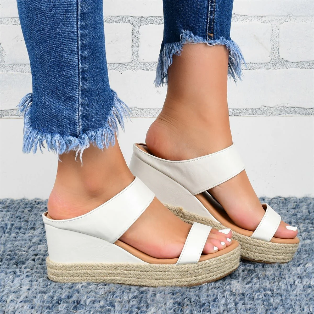 HempStyle™ – Elegante Damen Keilabsatz Sandalen aus natürlichem Hanf - Image 6