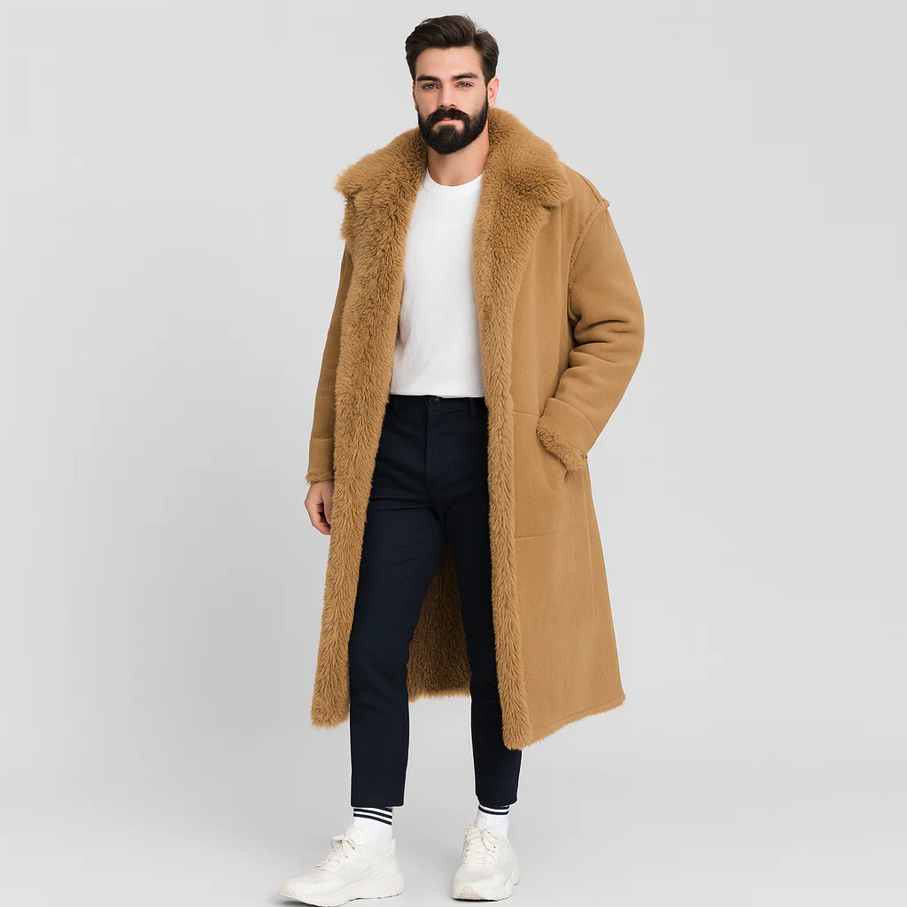 Henrik | Langer Luxus-Wintermantel für Herren - Image 2