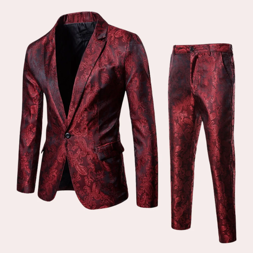 Herren 2-Teiler Hochzeitsgast Anzug | Blazer und Hosen - Image 2