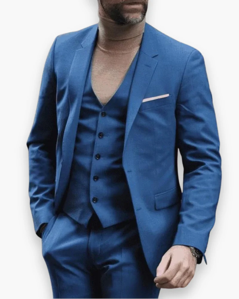 Herren Anzug 3-teilig Slim Fit | Klassisch & Elegant für Hochzeitsgäste - Image 10