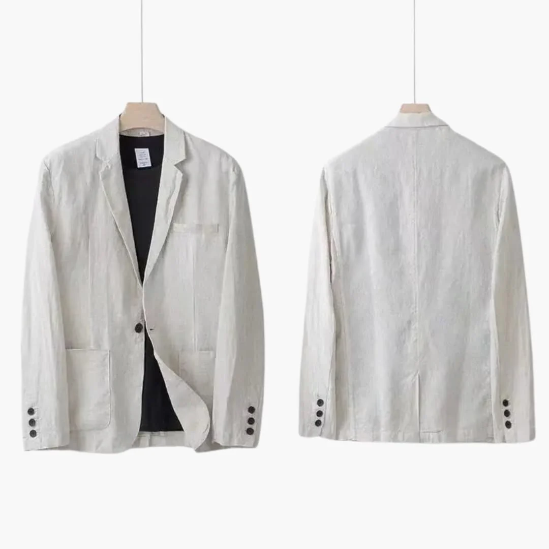 Herren Anzugset mit Blazer und Hose für Frühling Sommer - Image 3