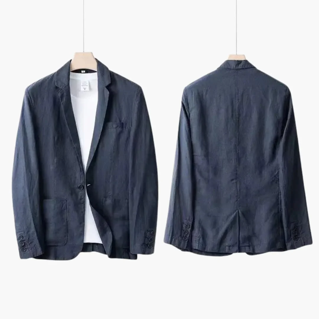 Herren Anzugset mit Blazer und Hose für Frühling Sommer - Image 5