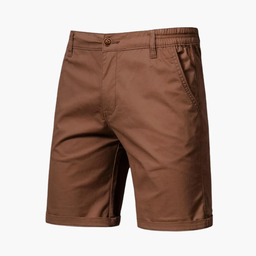 Herren Baumwollshorts mit Gummibund und Seitentaschen - Image 2