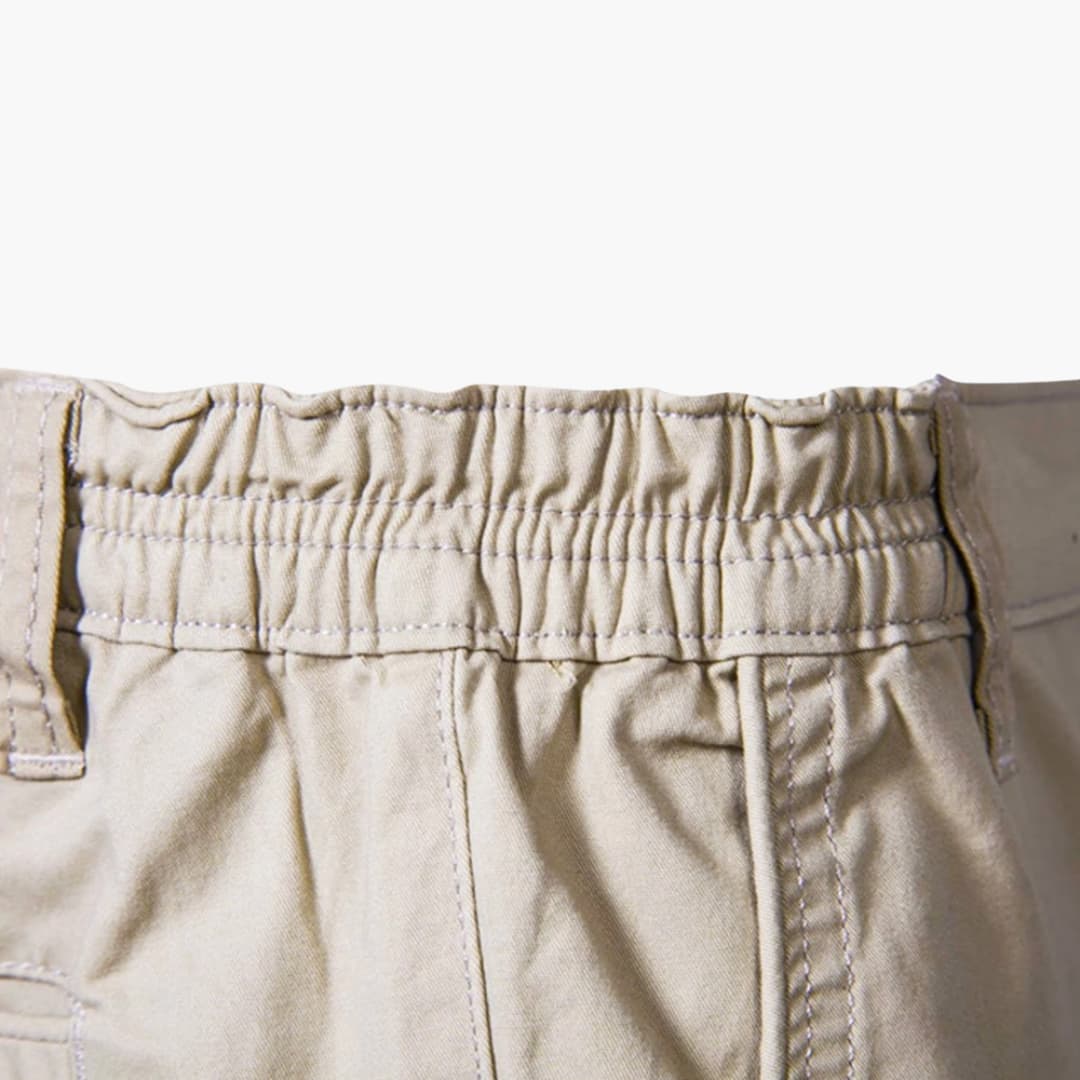 Herren Baumwollshorts mit Gummibund und Seitentaschen - Image 6