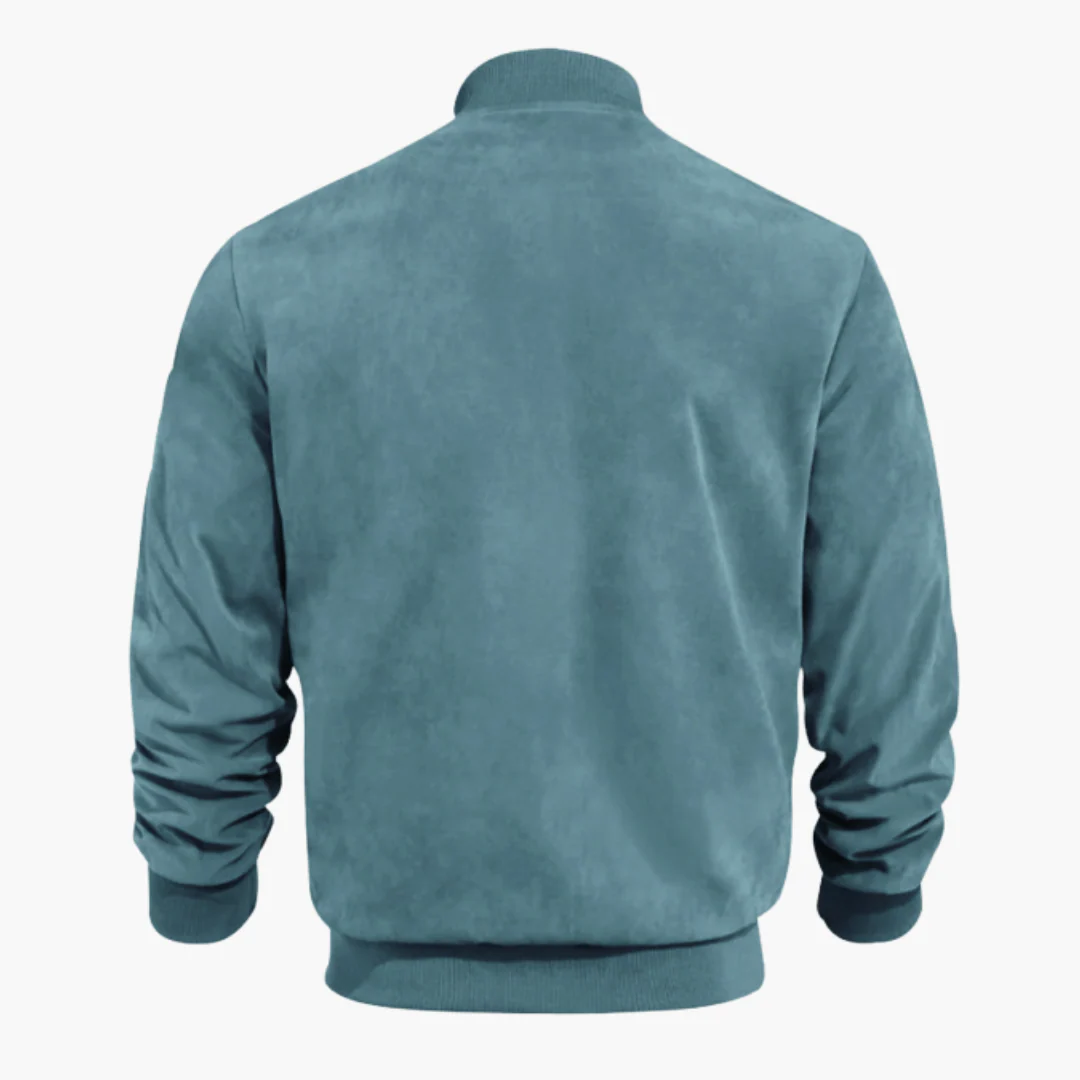 Herren Bomberjacke mit Reißverschluss und Seitentaschen - Image 14