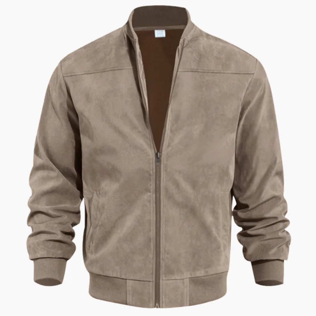 Herren Bomberjacke mit Reißverschluss und Seitentaschen - Image 3