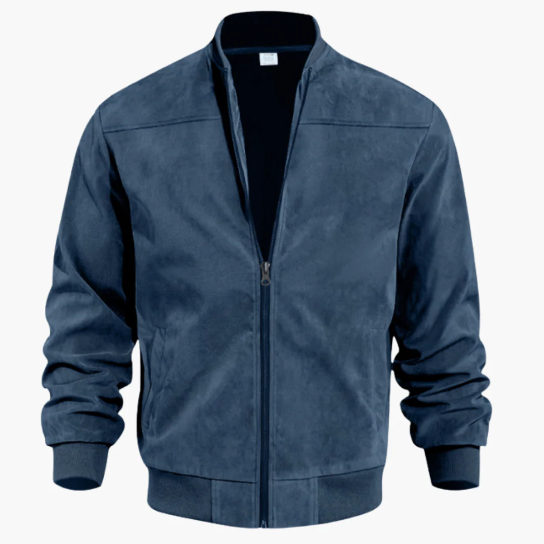 Herren Bomberjacke mit Reißverschluss und Seitentaschen - Image 6