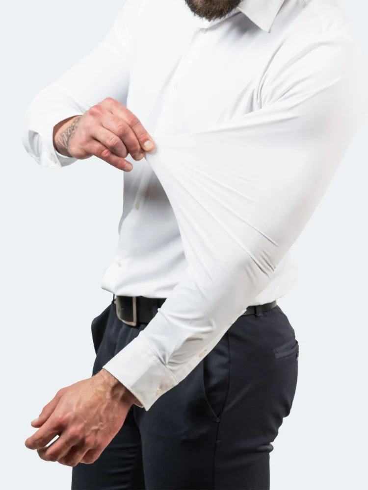 Herren bügelfreies Businesshemd | Langarm - Image 5